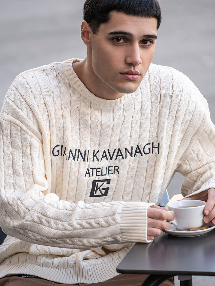 White Atelier Knit Sweat