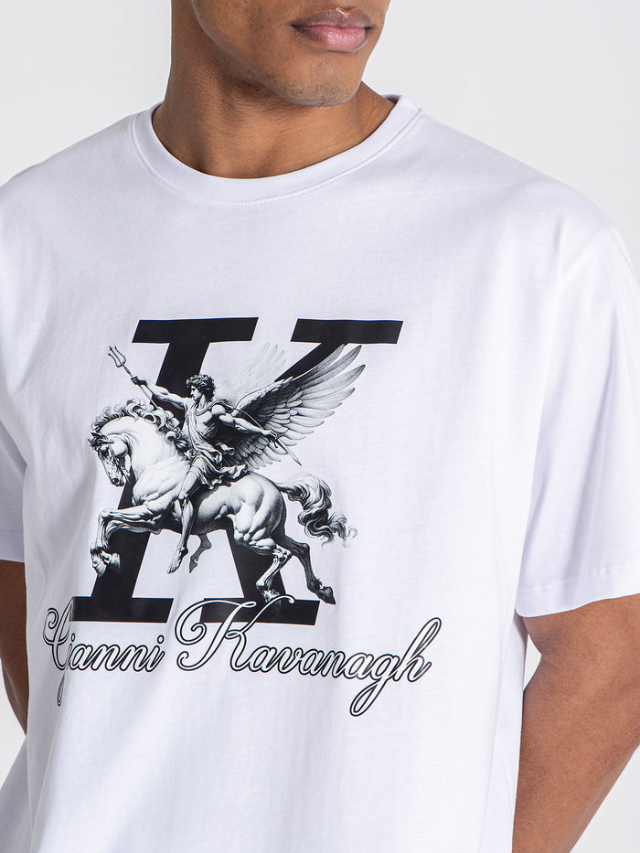 t-shirts / White Knight Oversized Tee