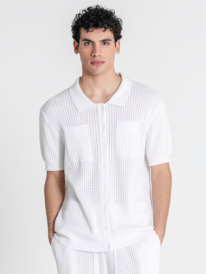 shirts / White Label Knit Set