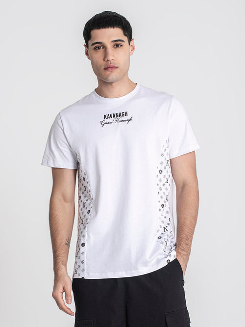 t-shirts / White Logomania Tee