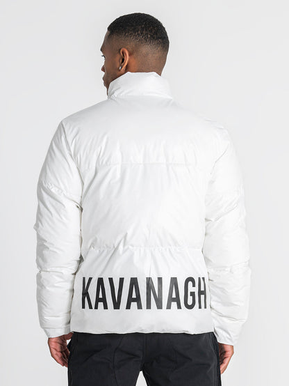 puffers / White Statement Puffer Jacket