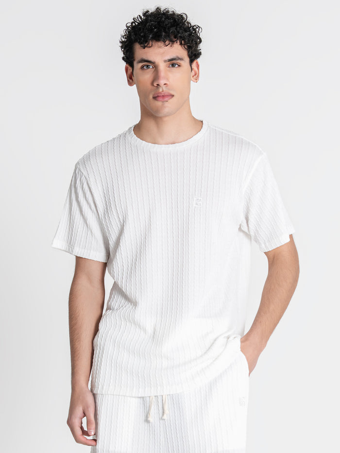 t-shirts / White Tactile Set
