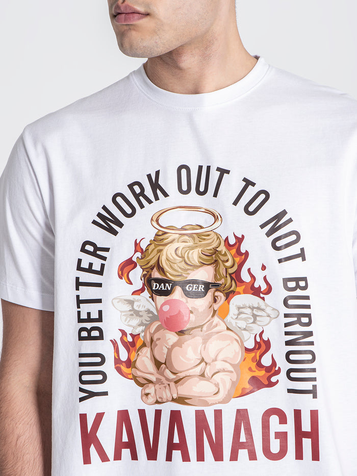 t-shirts / White Work Out Tee