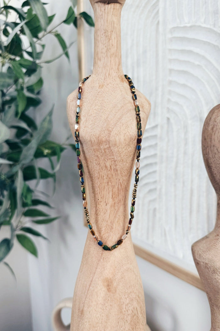 Wild Heart Beaded Necklace