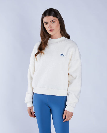 Winifred Borg Fleece Sweatshirt Snow