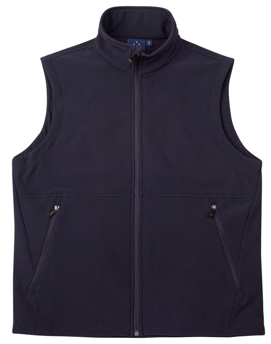 Winning Spirit Men's Softshell Hi-tech Vest