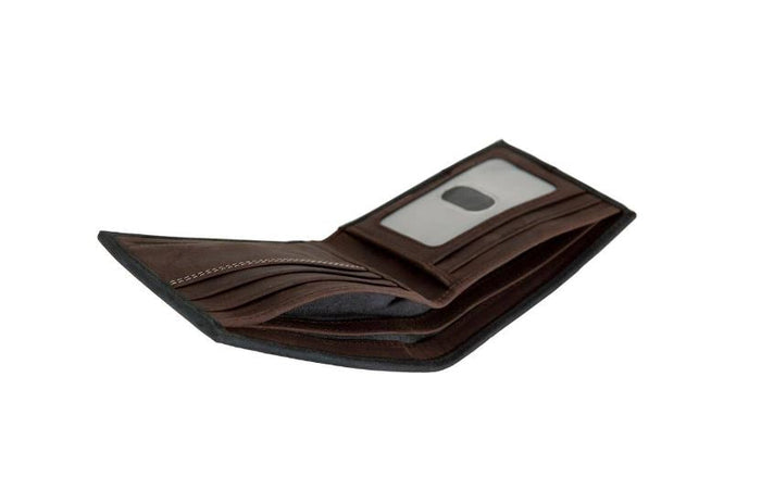 Wolverine I-90 DuraShocks® Bifold RFID Leather Wallet Wallets Wolverine