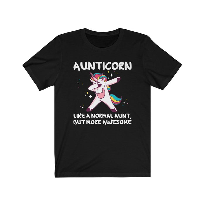 Womens Aunt Gifts Aunticorn Funny Aunt Unicorn Auntie Gift for Aunt T-Shirt $24.99 | Black / L T-Shirt