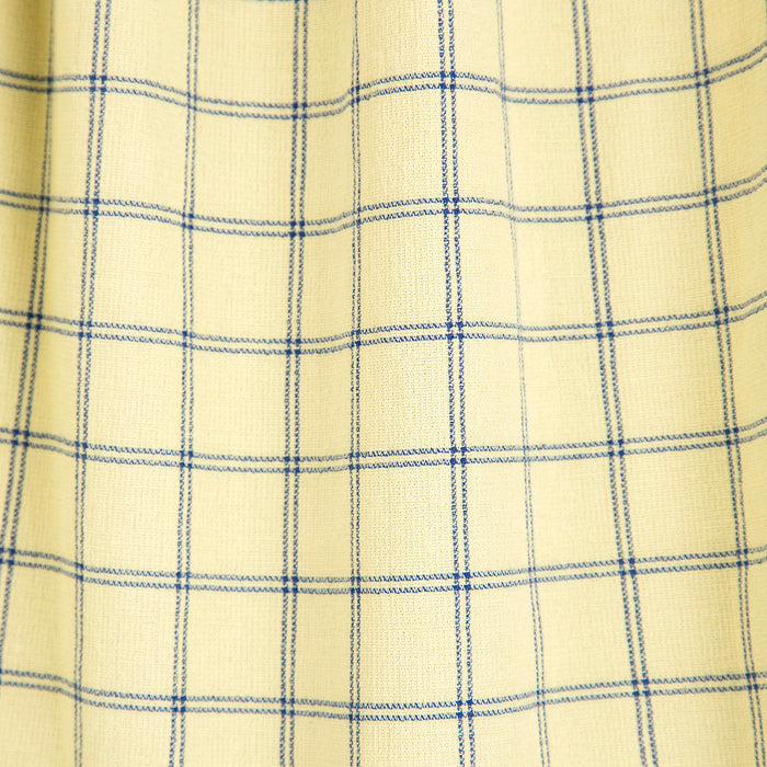 Women's Cotton Crepe Bambula Dress - Spicy Window Pane