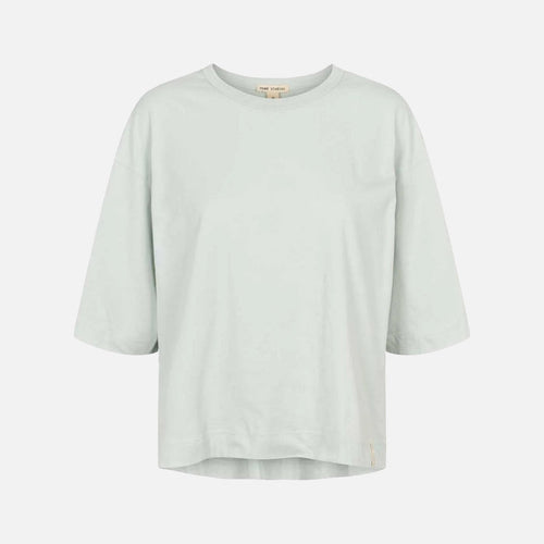 Women's Cotton Signe Boxy Tee - Ice Melt