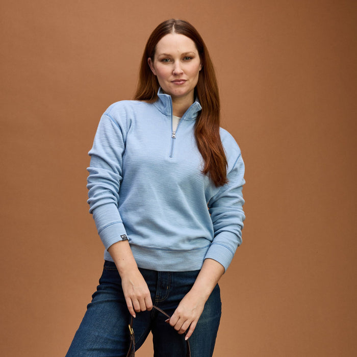 Women's Shoreliner Cotton/Bamboo Blend Quarter Zip
