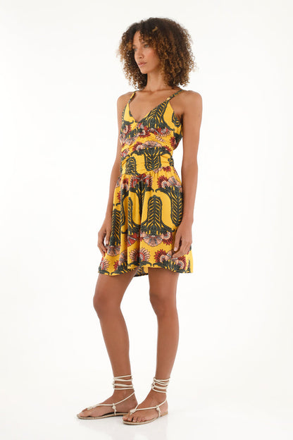 Women's Short Floral Print Dress