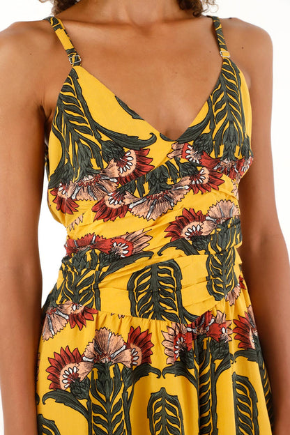 Women's Short Floral Print Dress