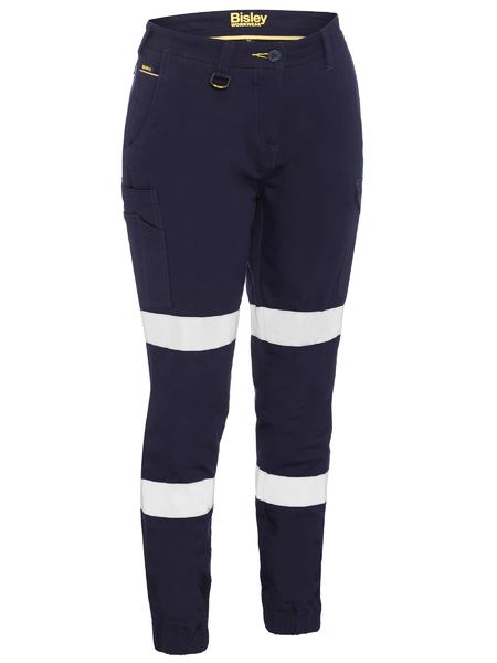 Women's Taped Cotton Cargo Cuffed Pants BPL6028T