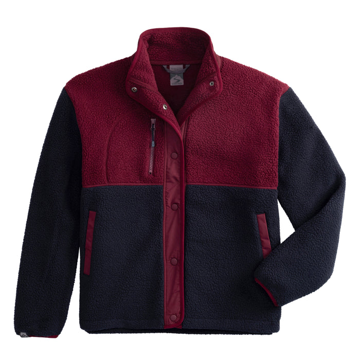 Navy Blue/Merlot Red / XS