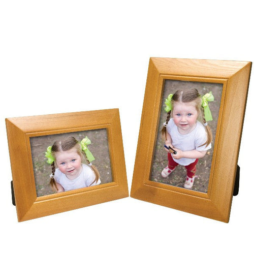 Classic Wood Picture Frame 4x6 Natural Teak