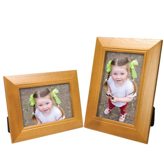 Classic Wood Picture Frame 4x6 Natural Teak