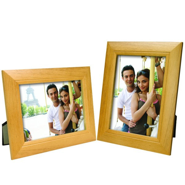 Classic Wood Picture Frame 5x7 Natural Teak
