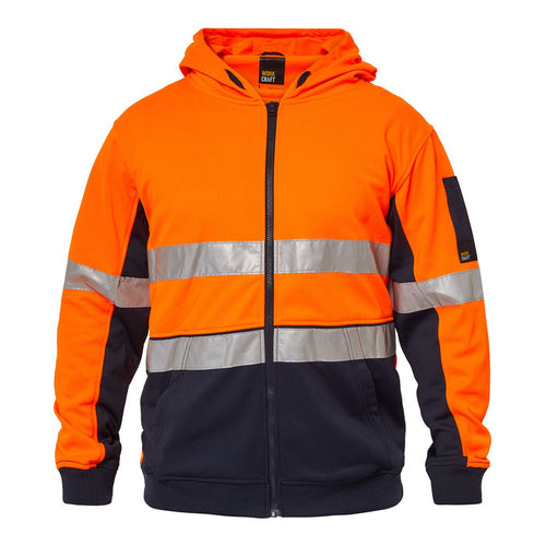 WT8017 Hi Vis Full Zip Hoodie