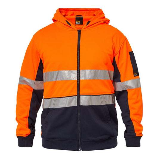 WT8017 Hi Vis Full Zip Hoodie