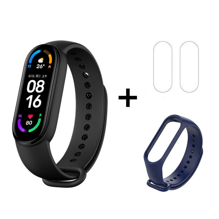 Xiaomi Mi Band 6 Full Screen Fitness Smartwatch - Stylish & Personalized Tracker