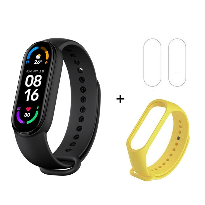 Xiaomi Mi Band 6 Full Screen Fitness Smartwatch - Stylish & Personalized Tracker