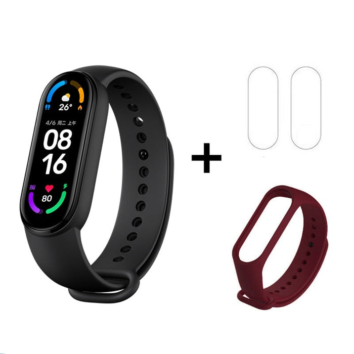 Xiaomi Mi Band 6 Full Screen Fitness Smartwatch - Stylish & Personalized Tracker