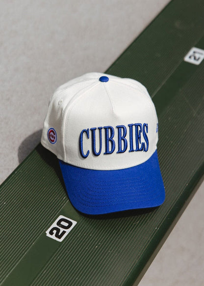 Youth Cubbies Two-Tone Puff Hat - Royal