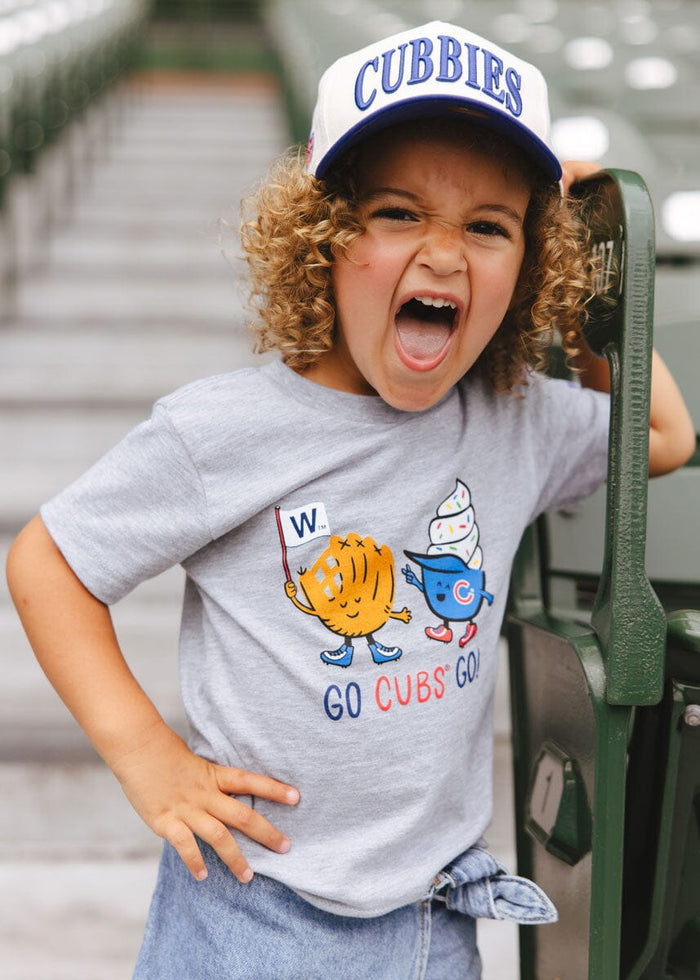 Youth Cubbies Two-Tone Puff Hat - Royal