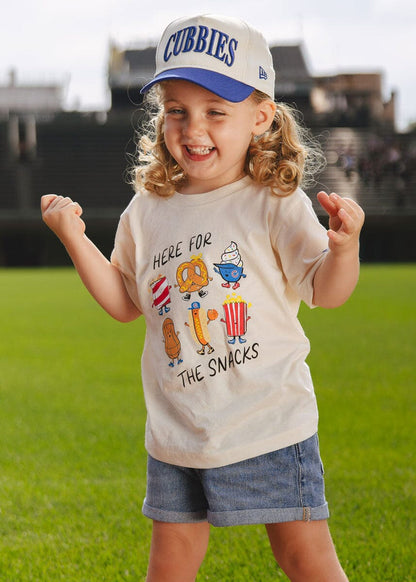 Youth Cubbies Two-Tone Puff Hat - Royal