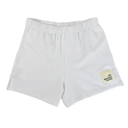 White Summer '91 Bamboo Panda Shorts