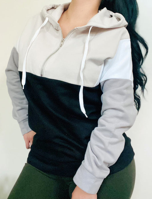 Zip Pullover Hoodie