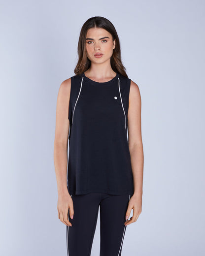 Zoe Vest Beetle Black
