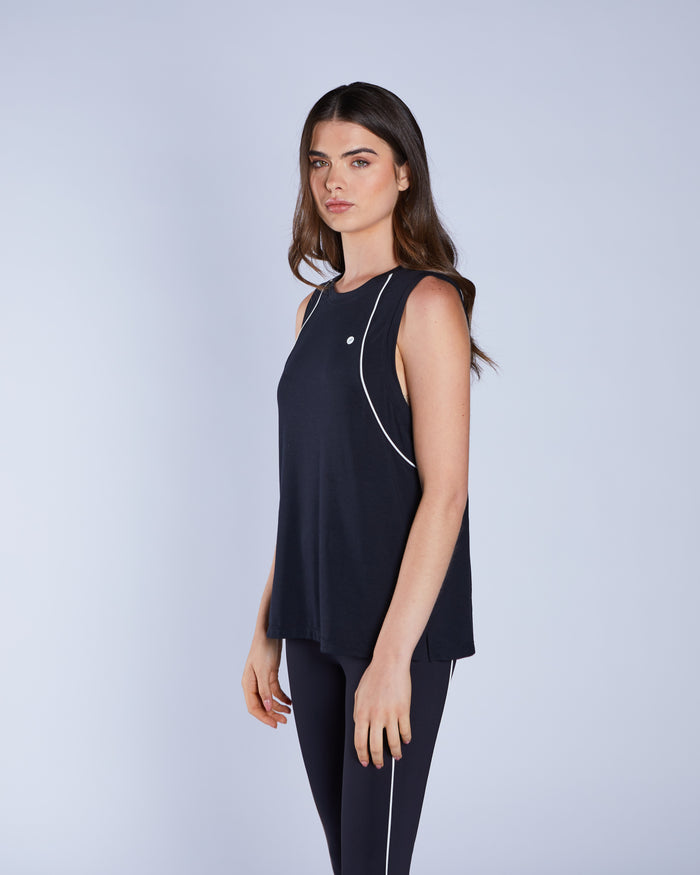Zoe Vest Beetle Black