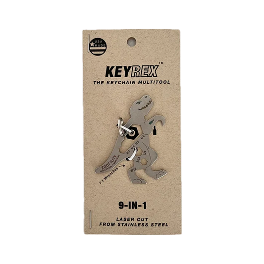 Zootility Key-Rex™ 9-in-1 Keychain Mult-Tool